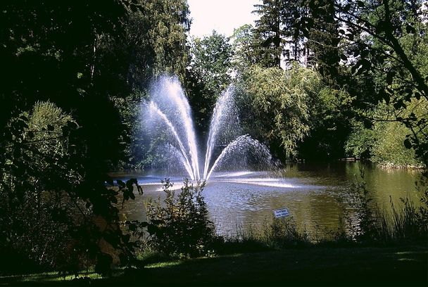 Im Kurpark von Bad Wörishofen.