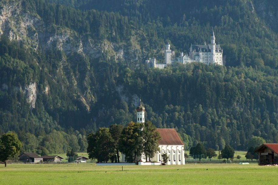 Füssen St. Coloman & Schloss Neuschwanstein