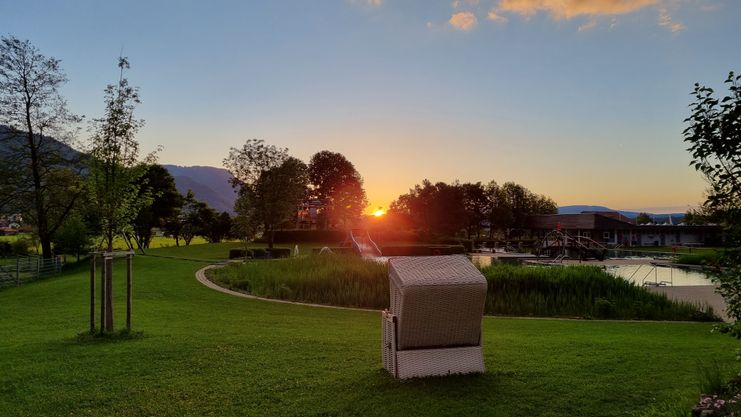 Sonnenaufgang Vitalpark Burgberg