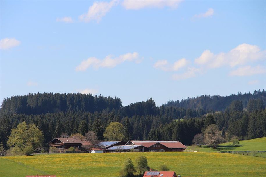 Stögerhof - Hochplateau, Blick vom Dorf