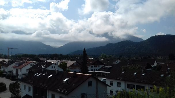 Blick von der König-Ludwig-Promenade auf das Schloss Neuschwanstein