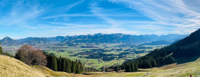 Panorama Ofterschwanger Horn