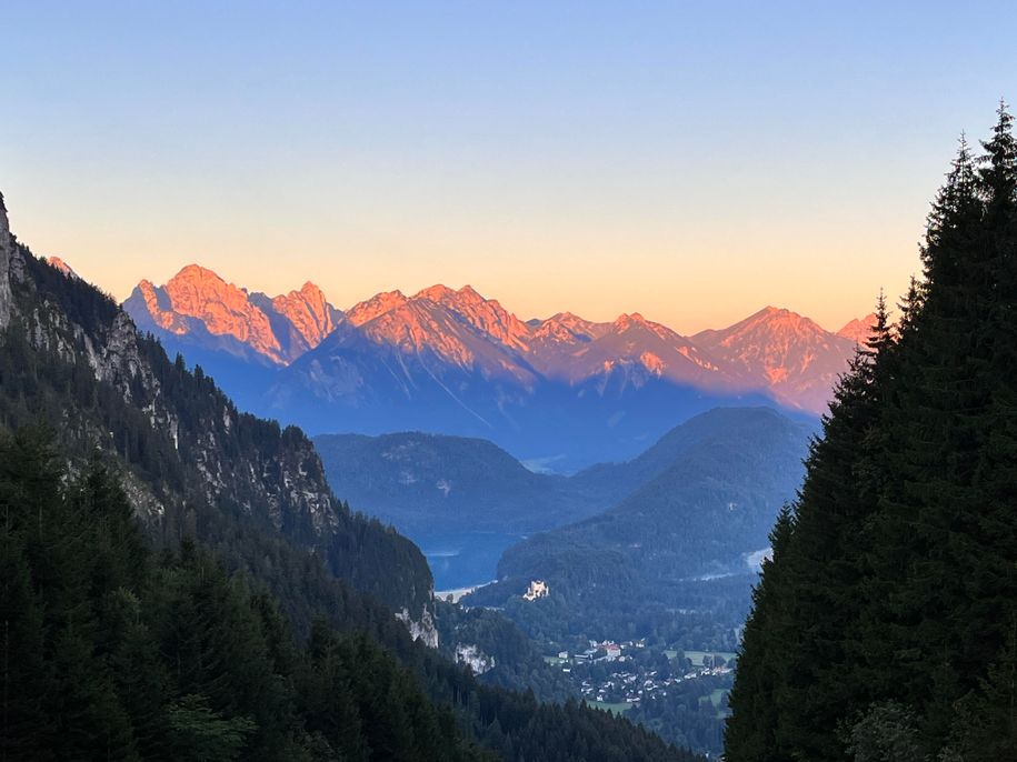 Ausblick nahe Rohrkopfhütte