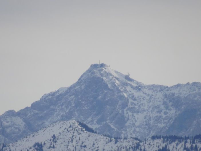 Zugspitze in 35km Entfernung