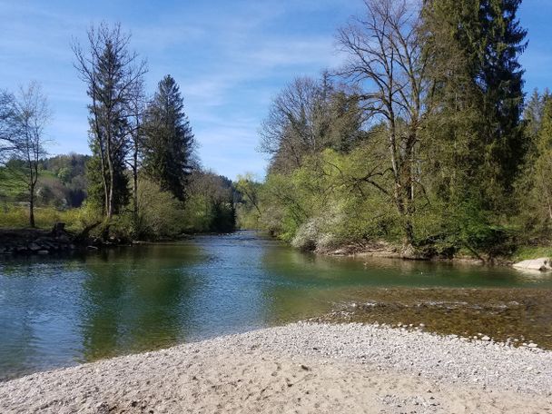 Am Argenzusammenfluss bei Pflegelberg