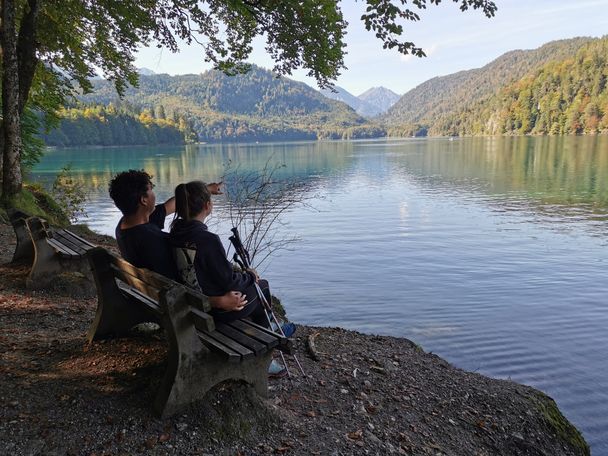 Heilklimawanderung: Alpsee und Schwansee