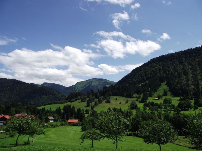 Golfplatz Blick z.Hochgrat