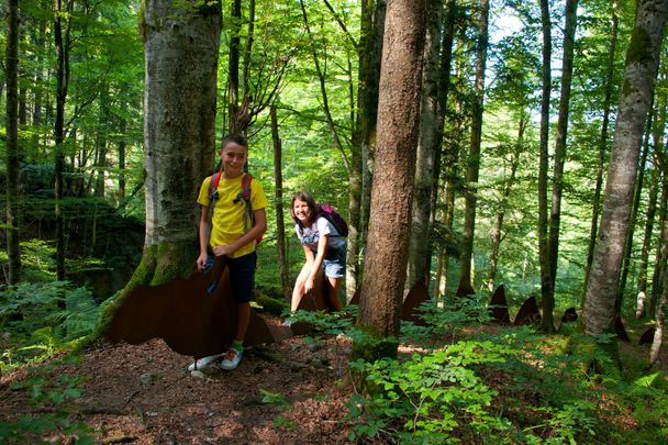 Sagenweg - der Drache im Wald