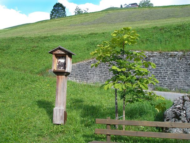 Bildstock auf dem Weg zur Oberen Halde