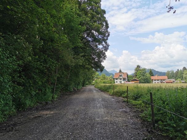 Kiesweg Hohenschwangau