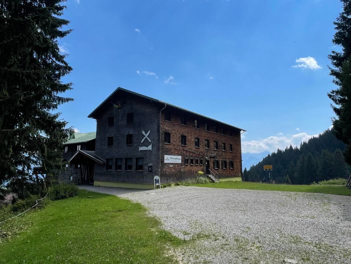 Hörnerhaus an der Hörnerbahn in Bolsterlang