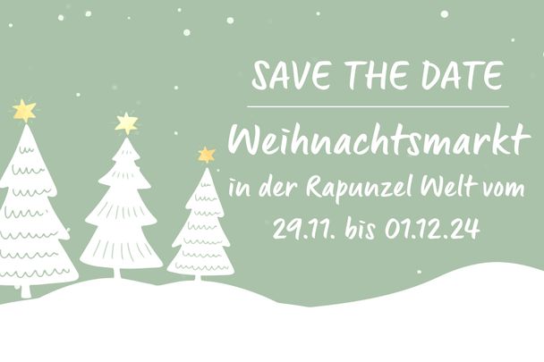 save the Date Karte Weihnachtsmarkt