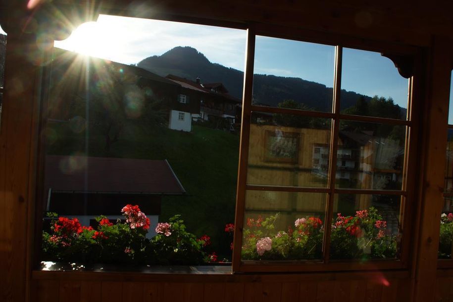 Abendsonne auf der Veranda