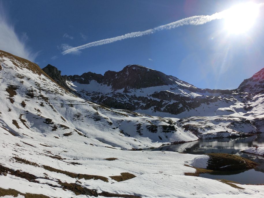 Kugelhorn im Winter