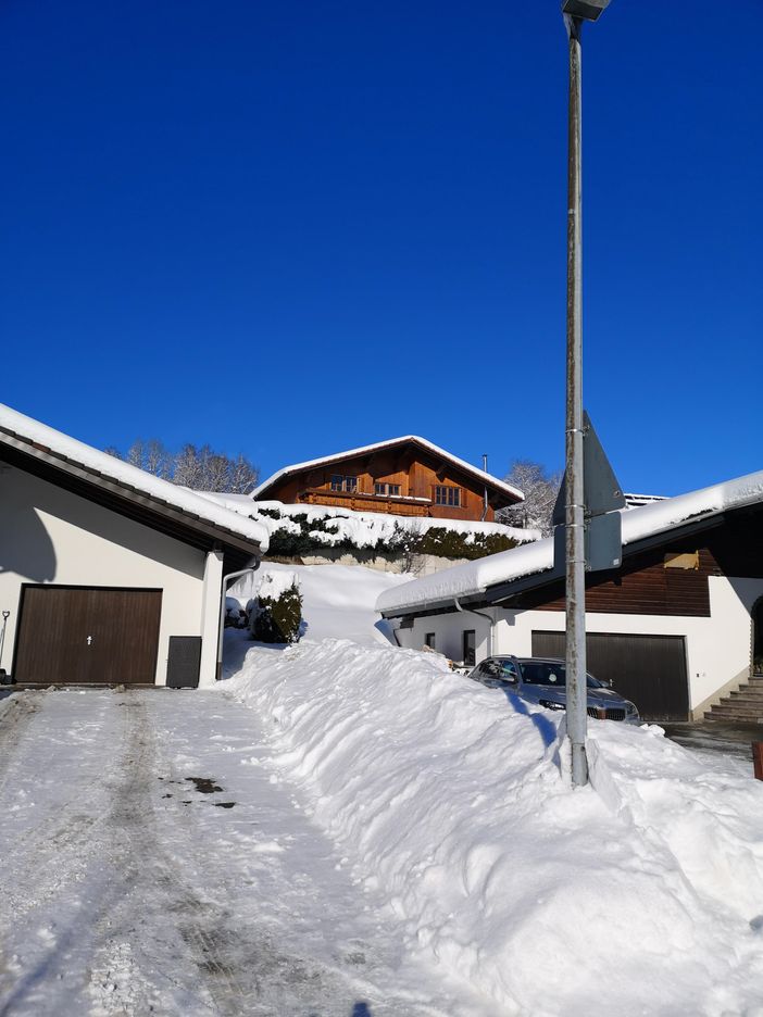 Rückansicht (oben mittig) Sonnenröschen, Enzianweg