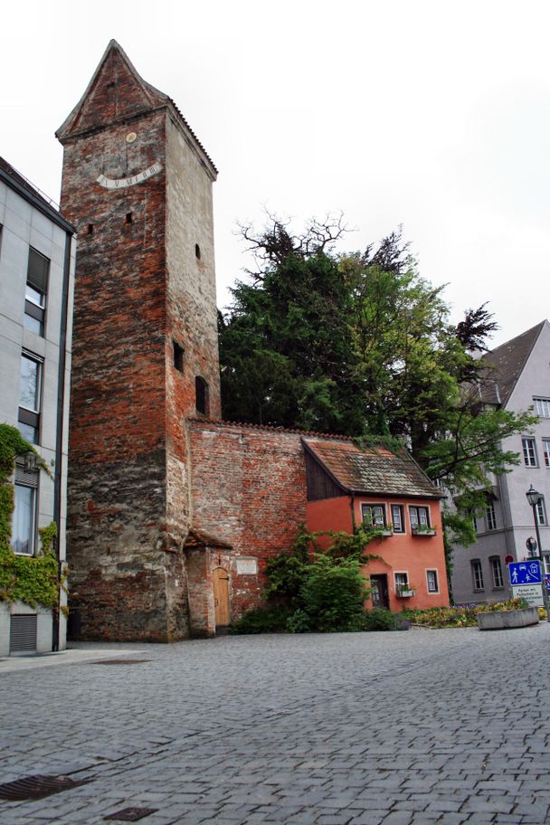 Der Hexenturm in Memmingen.
