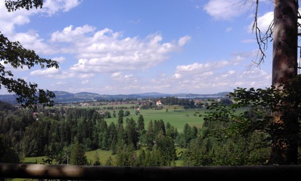 Blick auf das Schwangauer Umland