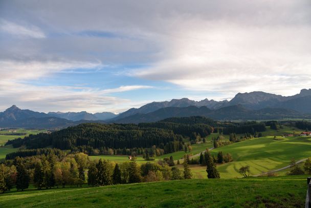 Die Schlosspark-Landschaft