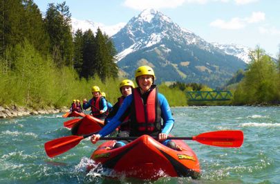 MAP-Erlebnis – Canyoning und Rafting Allgäu